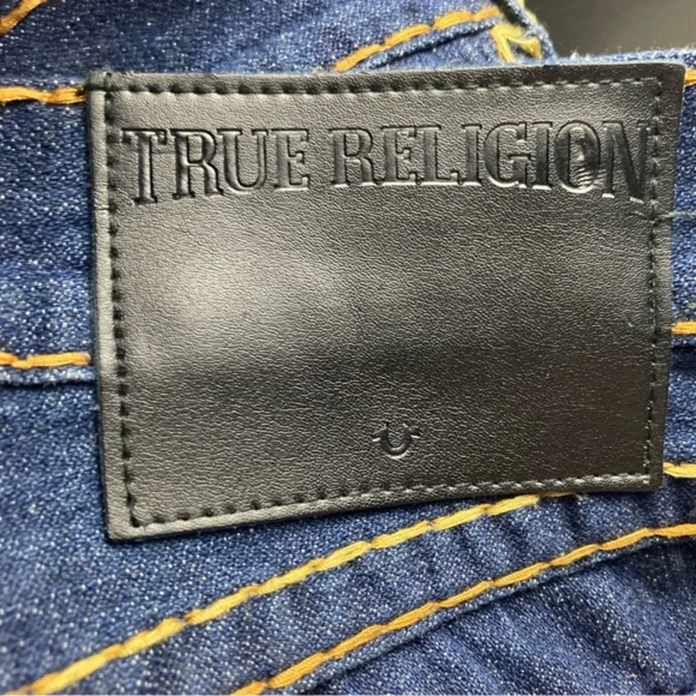 True Religion Men's Designer Jeans - Ricky Super T USA Straight 38‎ x 33.5